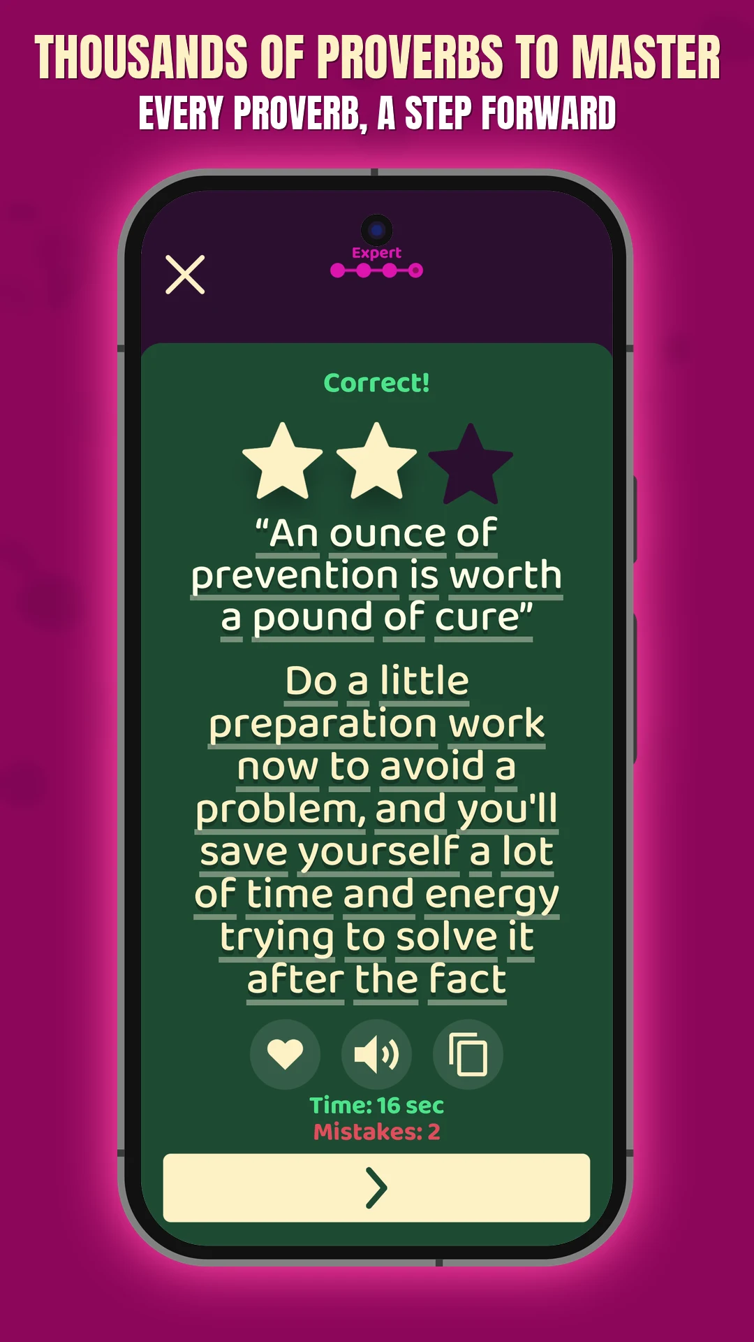Proverbs & Sayings Master screenshot